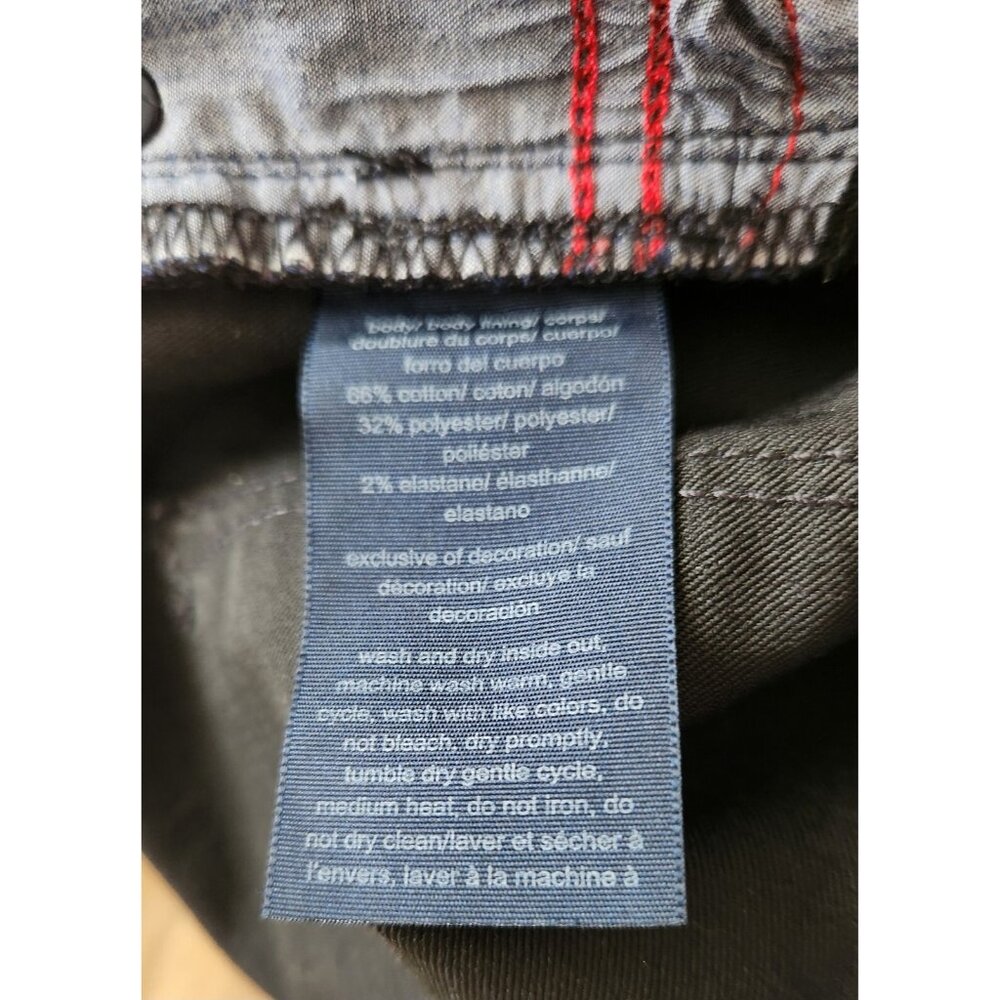 Tommy Hilfiger Jeans Greenwich Skinny Mid-rise Stretch Black Wax Denim Womens 14 - Picture 13 of 13